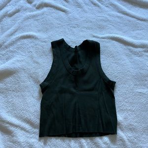 New Dark Green Brandy Melville Top